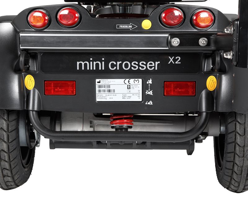 Mini Crosser Elscooter X W Produceret I Danmark