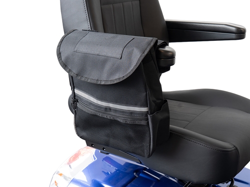 Armlænstaske til Elscooter, Sort