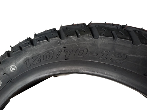 Dæk, Helårs 120/70-12 ,Front, Freedom