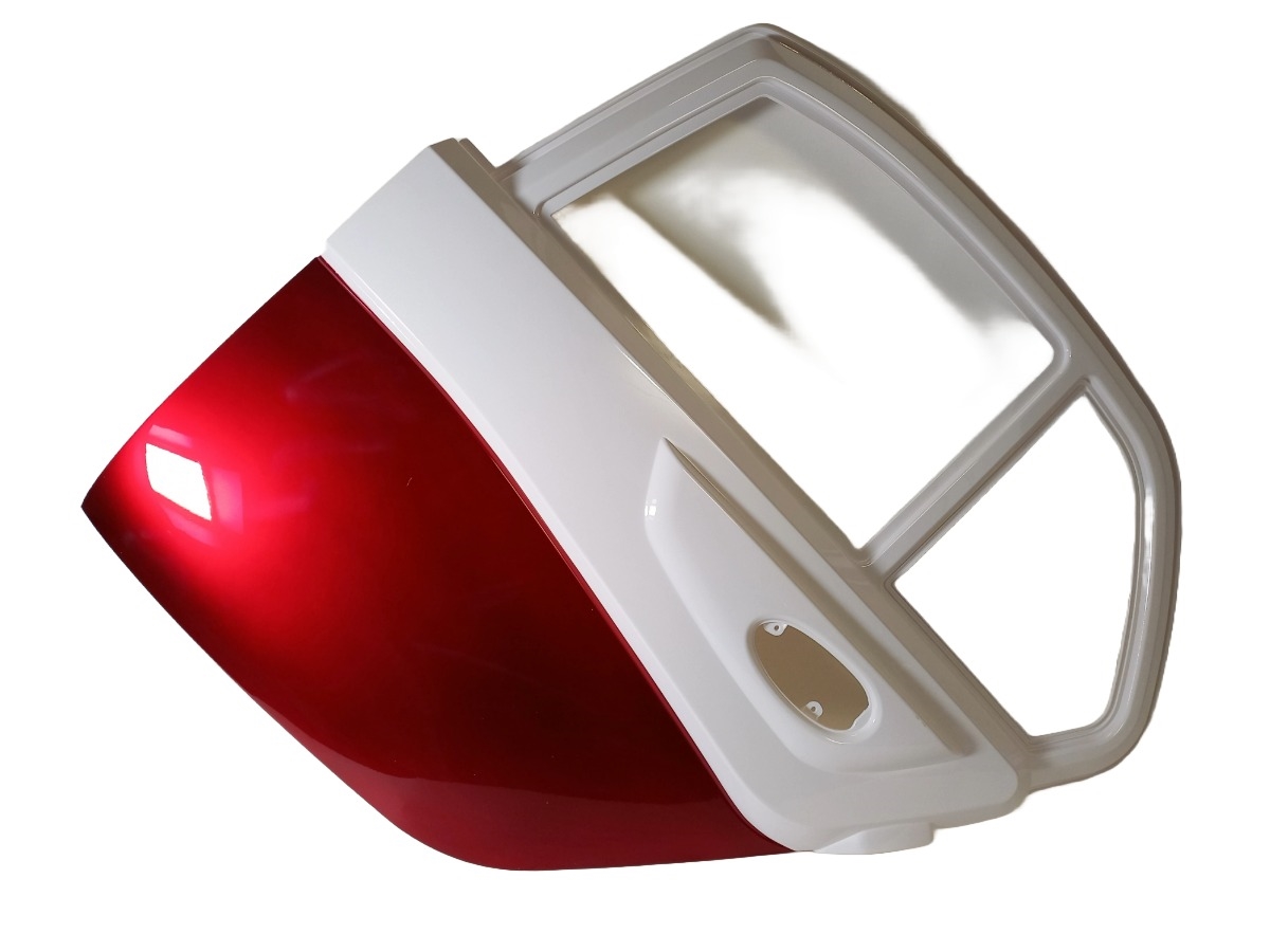 Kåbe, Venstre dør, Urban - rød/hvid - 25 km/t