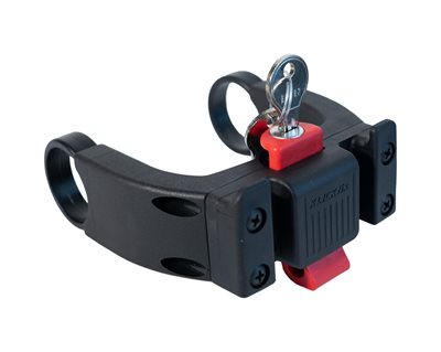 Adapter, styr KLICKFIX E-bike 22-31,8mm m. lås