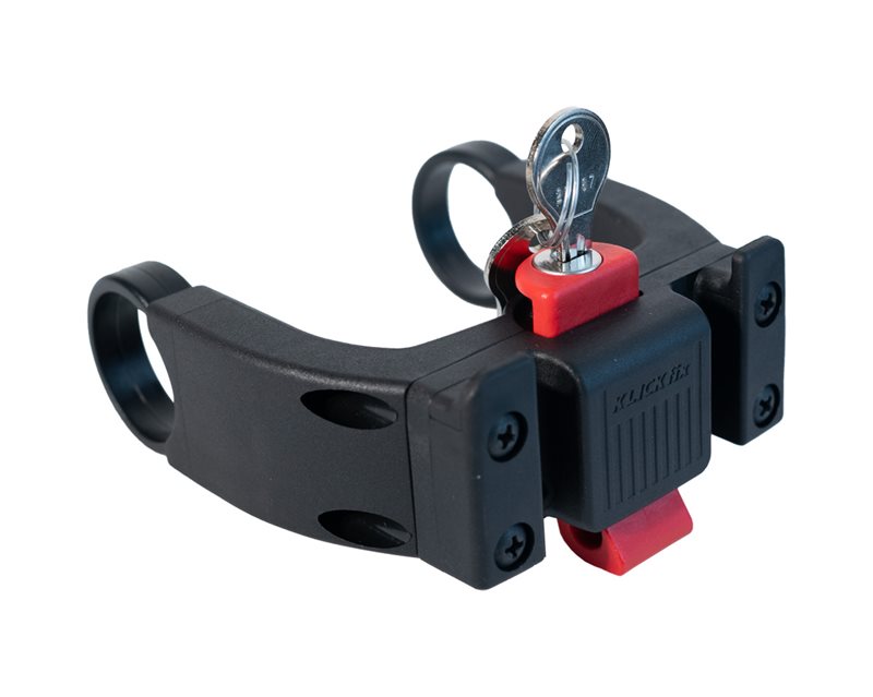 Adapter, styr KLICKFIX E-bike 22-31,8mm m. lås