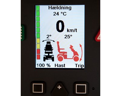 Tilt alarm & Temperaturmåler til Medema