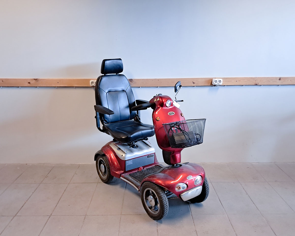 Shoprider City 4 rød