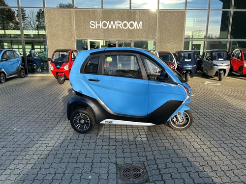 Country II 25 km/t blå - m. oliefyr - 1 års garanti