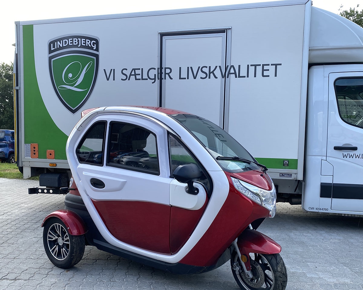 Urban luksus rød/hvid - 1 års garanti