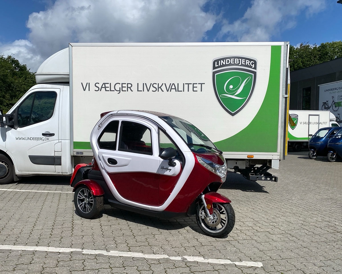 Urban rød/hvid - 2 års garanti
