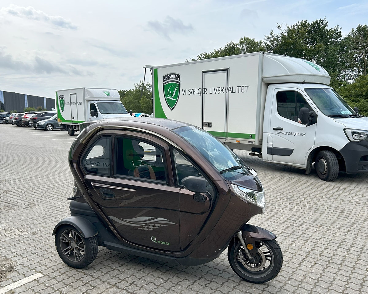 E-Force 30 km/t brun