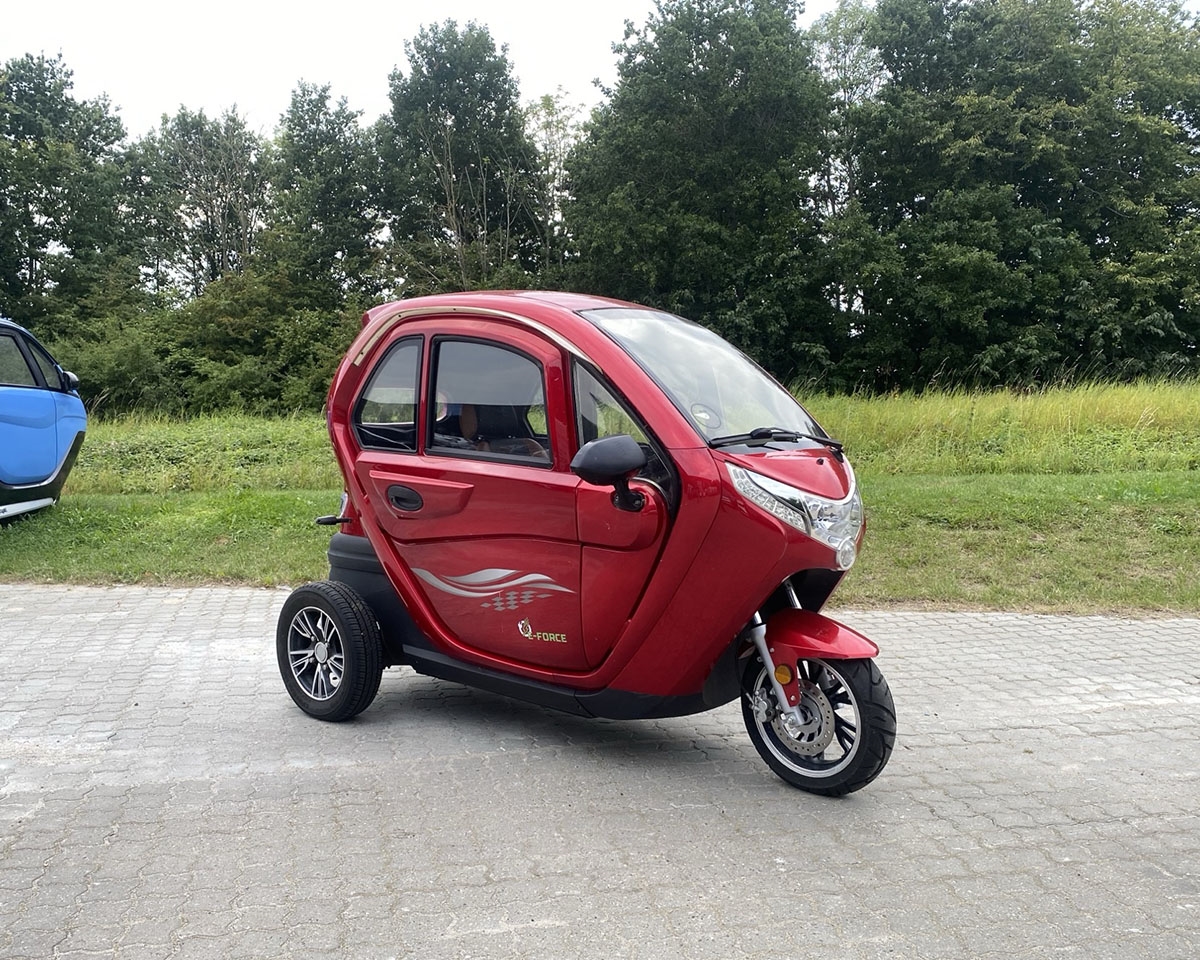 E-Force rød 25 km/t