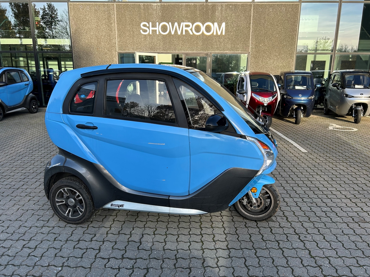 Country II 45 km/t blå (Lithium) - 2 års garanti