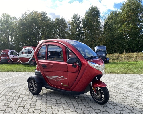 E-Force rød 25 km/t