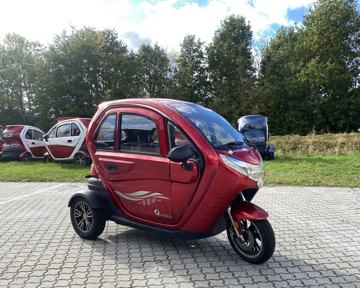 E-Force rød 25 km/t