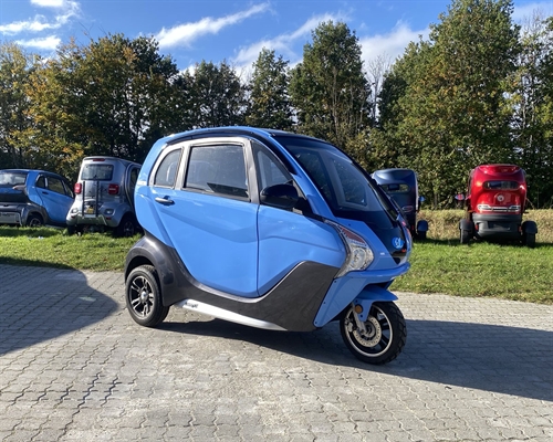 Country II 25 km/t blå - 2 års garanti (OLIEFYR)