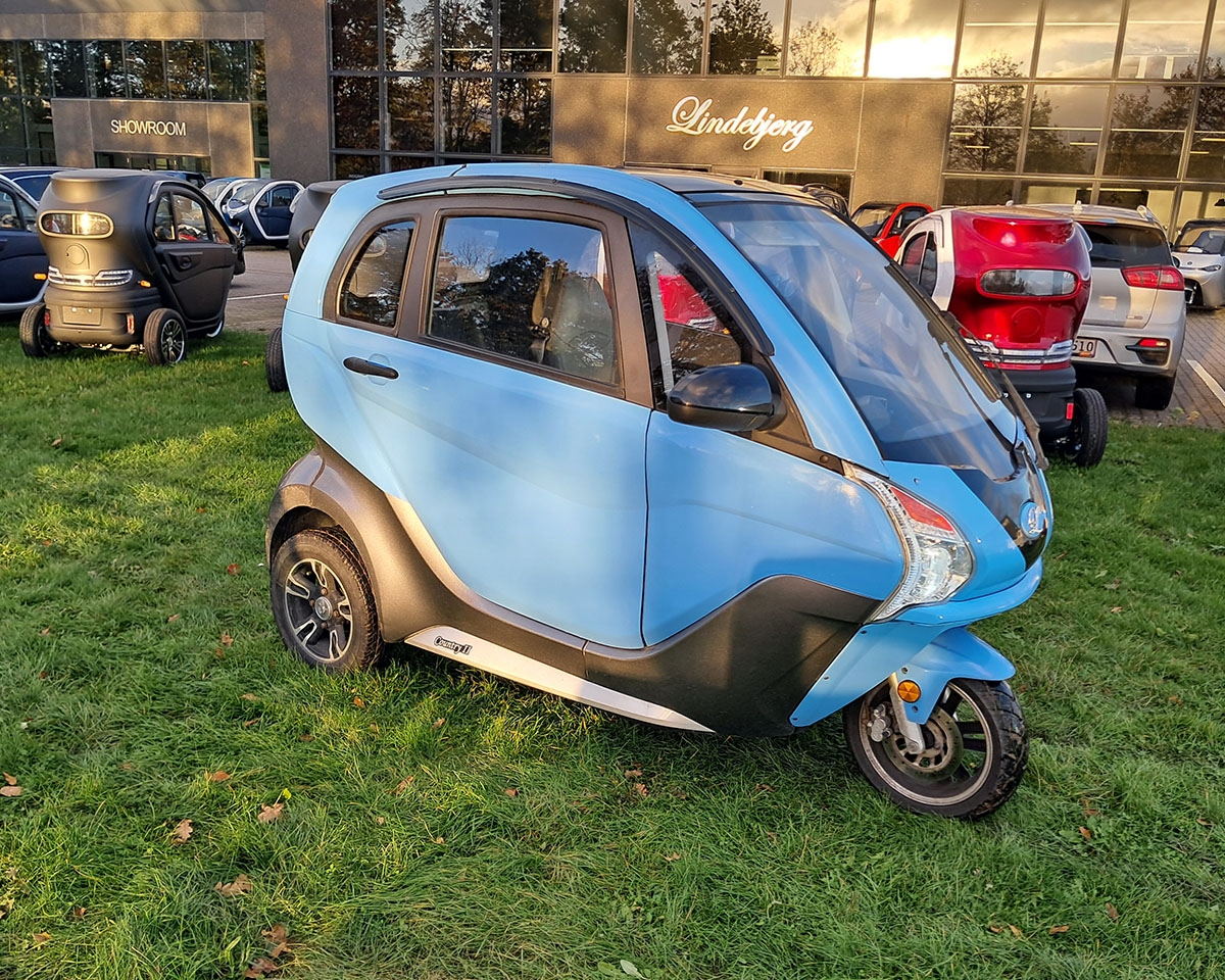 Country II 25 km/t blå m. oliefyr