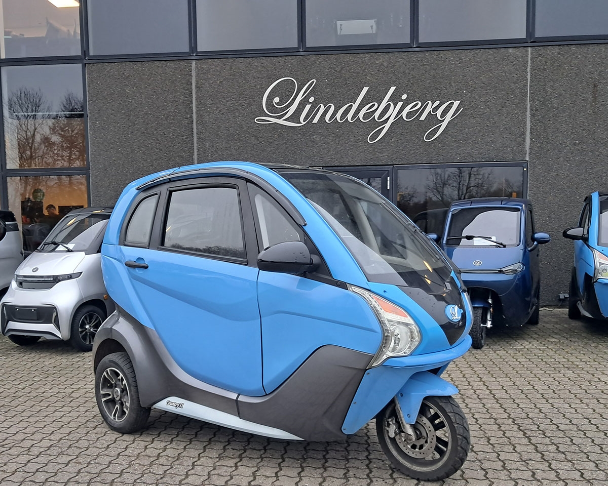 Country II 25 km/t blå - 1 års garanti