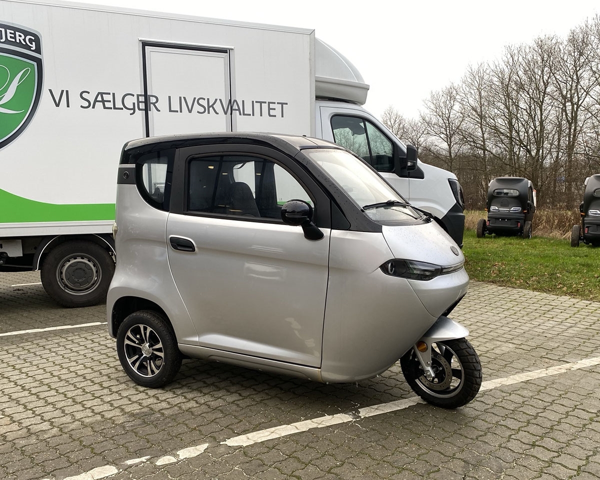 Freedom Luksus 25 km/t grå - 2 års garanti