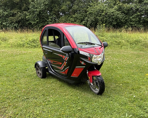 City Elf 30 km/t rød/sort