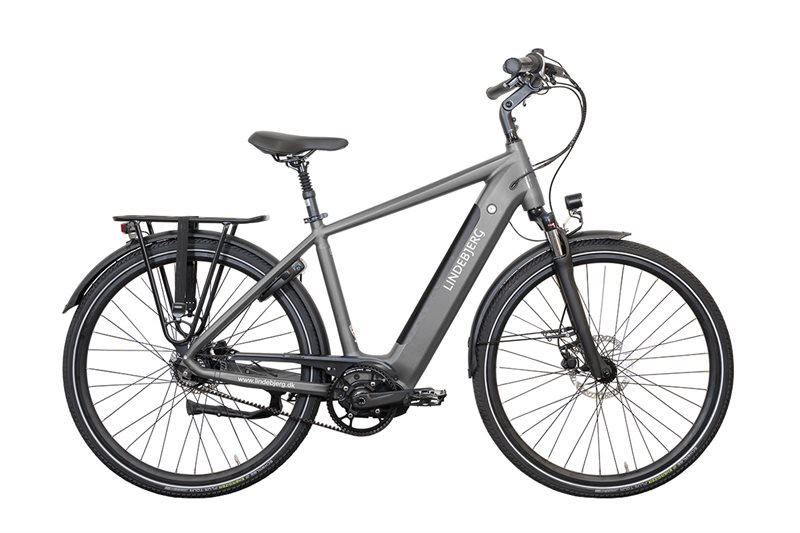 Lindebjerg 28\'\' Elcykel Center Royal H - Stone grey