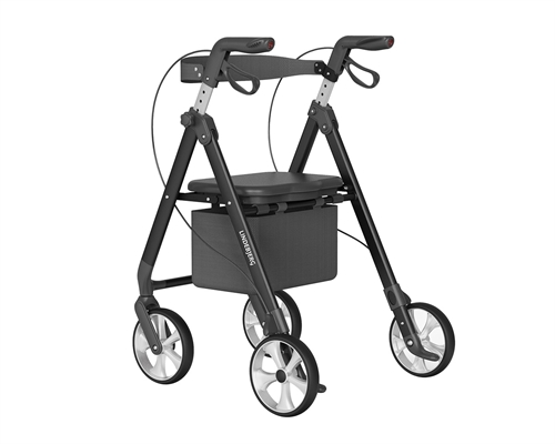 Lindebjerg Rollator HF 225 letvægt - Sort