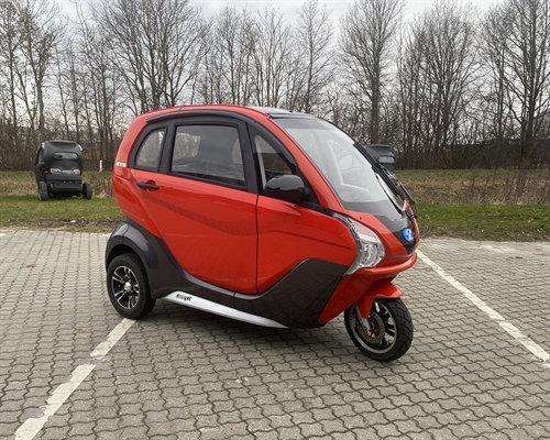 Country II 25 km/t rød - 2 års garanti