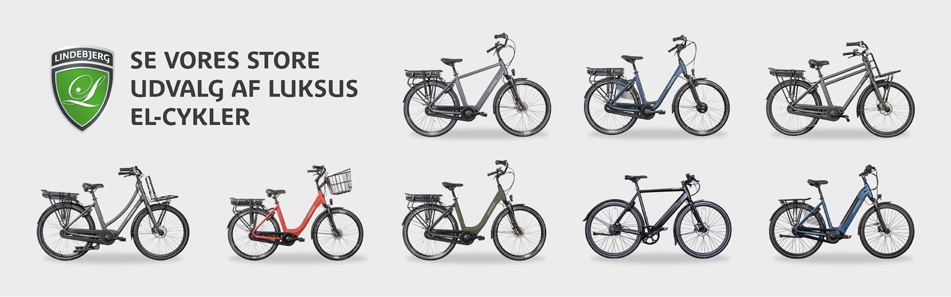 Elcykel Luksus cykler fra Lindebjerg → Se