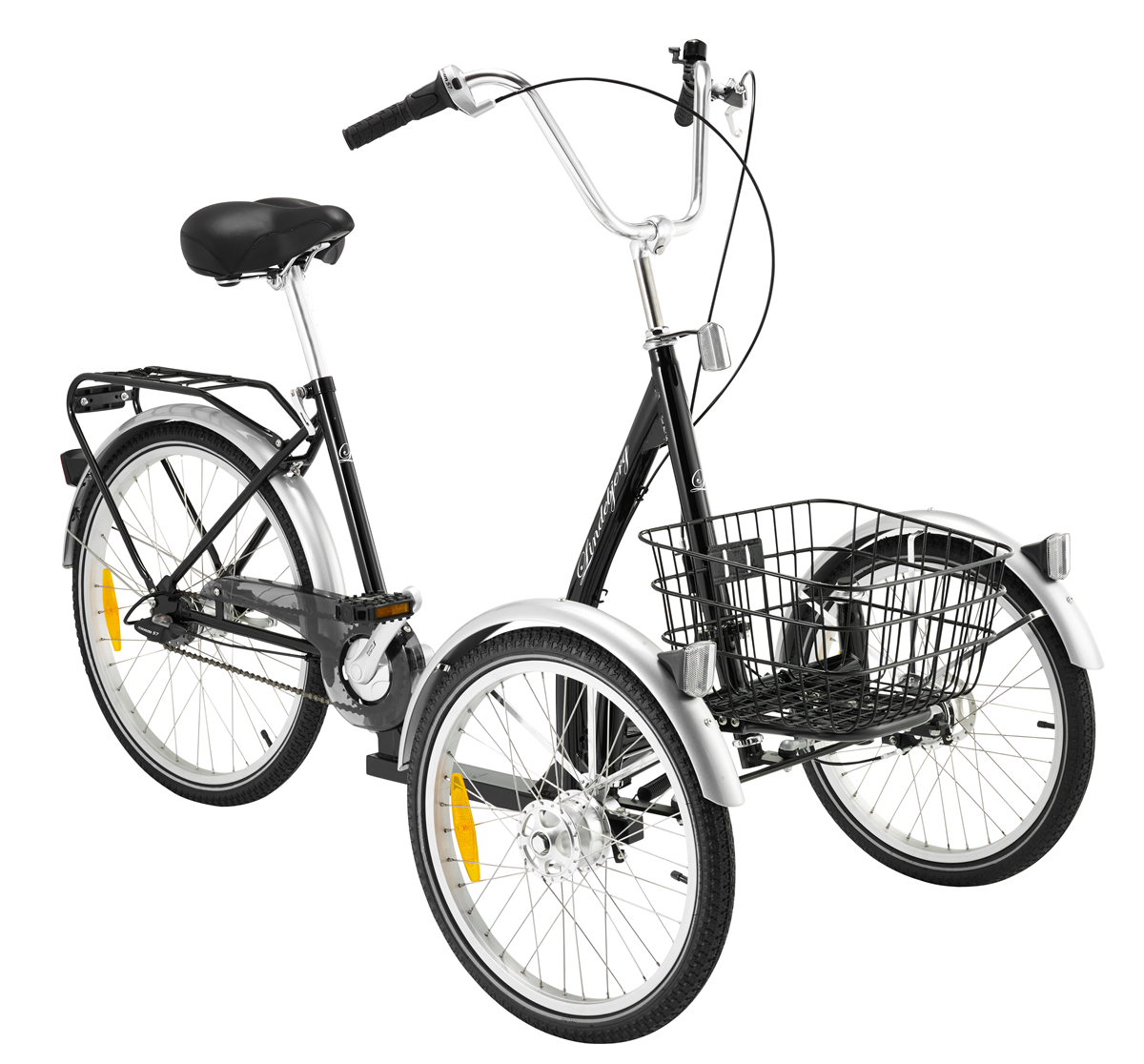 Print Derive samvittighed Lindebjerg Senior Cykel Model F 7S. God balance ved start/stop. 3 Hjul