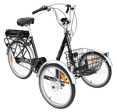 Utrolig protein Atlantic Seniorcykel | Stabil & God Kvalitet | Trehjulet Senior Cykel