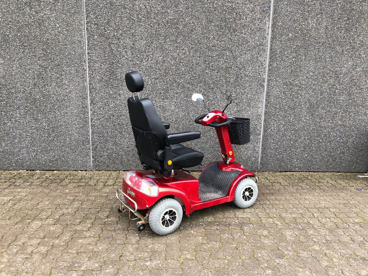 Elscooter brugt - LM-500 rød
