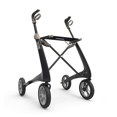 Rollator - ByACRE Carbon Ultralight - Sort