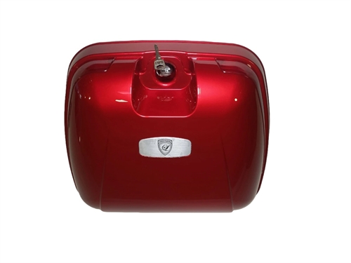 Bagagebox LM-800 Rød Ny med logo