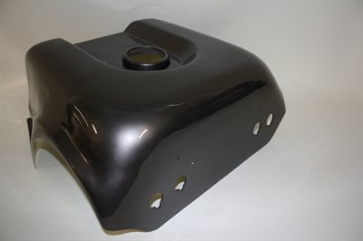 Kåbe, bag, grå, LM-350