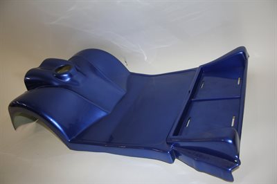 Kåbe, front, blå, LM-350