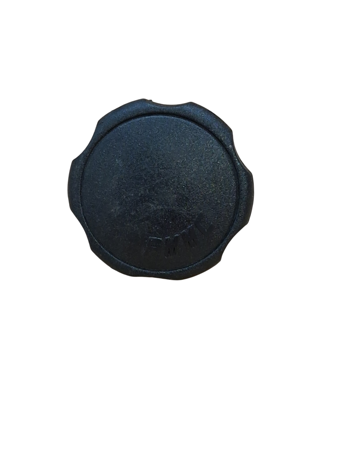 Fingerskrue sort, 10mm, fin gevind