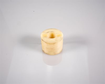 Kobling mellem motor og gear Nylon hvid