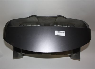 Kåbe, bag, grå, gl. LM-450-LM-600