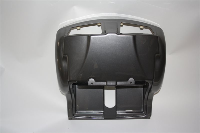 Kåbe, bag, grå, LM-350-500 A