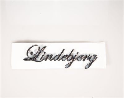 Logo "Lindebjerg" til bag