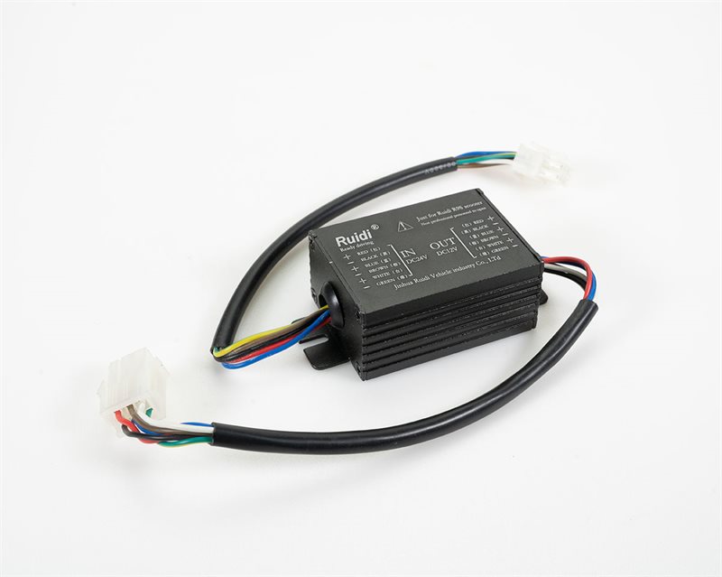 Konverter 24V-12V, til lm-700+650 - Lys