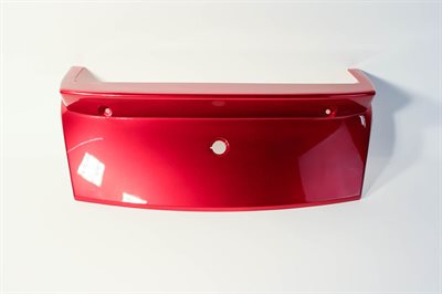 Kåbe, bag, blank rød, LM-Speed 25