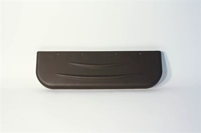 Kåbe, bag, under sæde, mat sort, X30