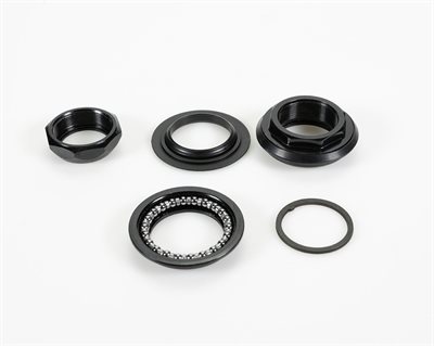 Styrfitting Semi-Integreret Sort Stårl 1-1/8 Ø44mm