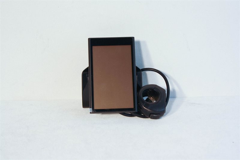 LCD display - elcykel 10-70 + B - sort - 9 int.