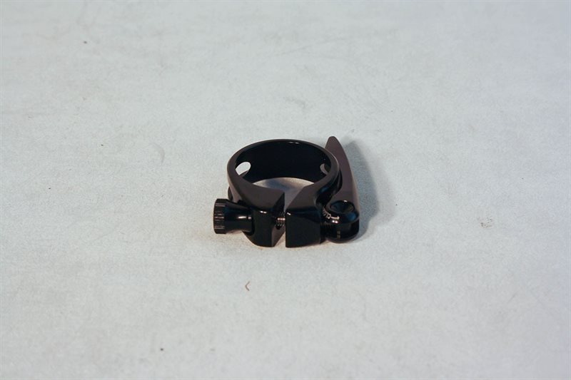 Quick release, sadelpind sort 34,9