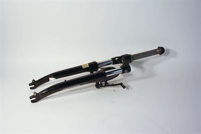 Forgaffel med affjedring - 20-45/60 - sort
