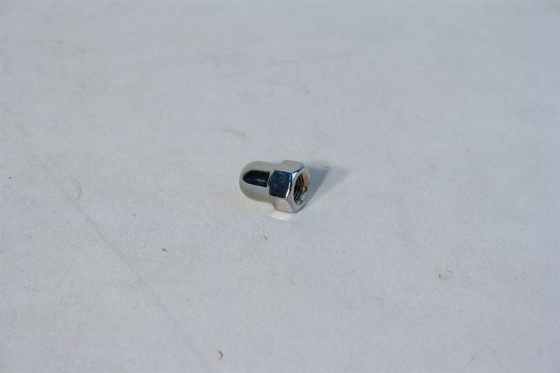 Akselmøtrik antirust M9x1 lukket