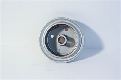 Nav, 5" m/indv. bremse, 17 mm aksel