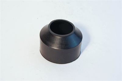 Gummimanchet, transaksel front, midte