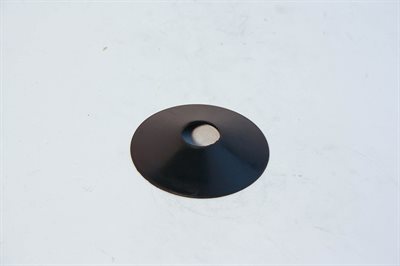 Gummiskive, transaksel, front,  yderst
