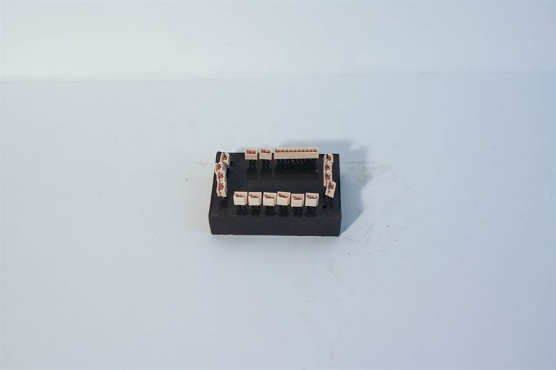Electronic, Pcb board, potted, w/flying 
