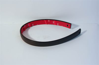 Trim, Black, 1"wx21½"L, w/mounting holes